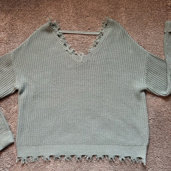 Rue21 Distressed Knit Sweater- Size 2xl - Picture 2 of 3